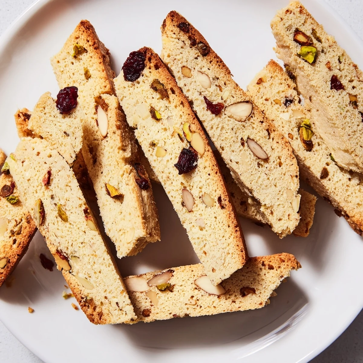 Delicious biscotti thins for holiday snacking, featuring fragrant spices and crunchy textures.  