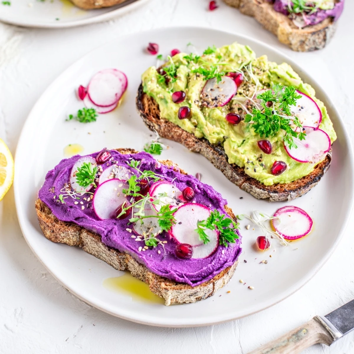 Bright Bold Breakfast Toasts