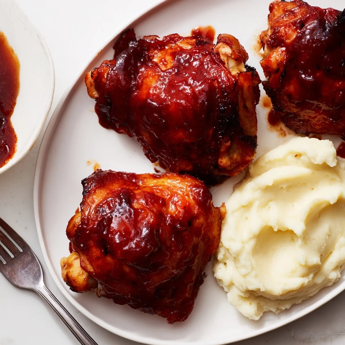 Honey BBQ Chicken Thighs
