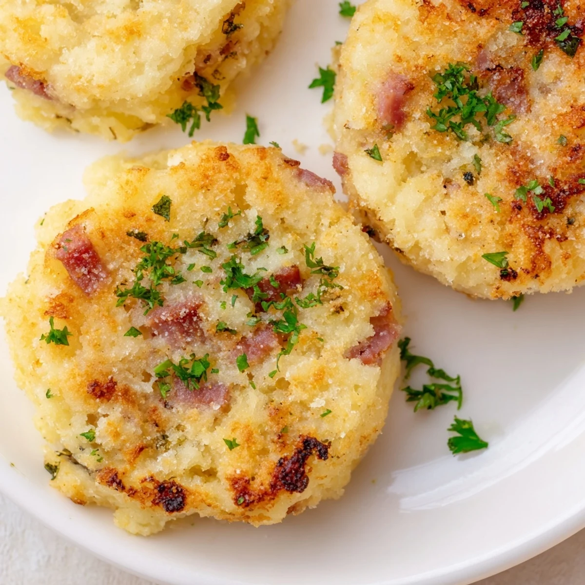 Depression-Era Ham Potato Patties