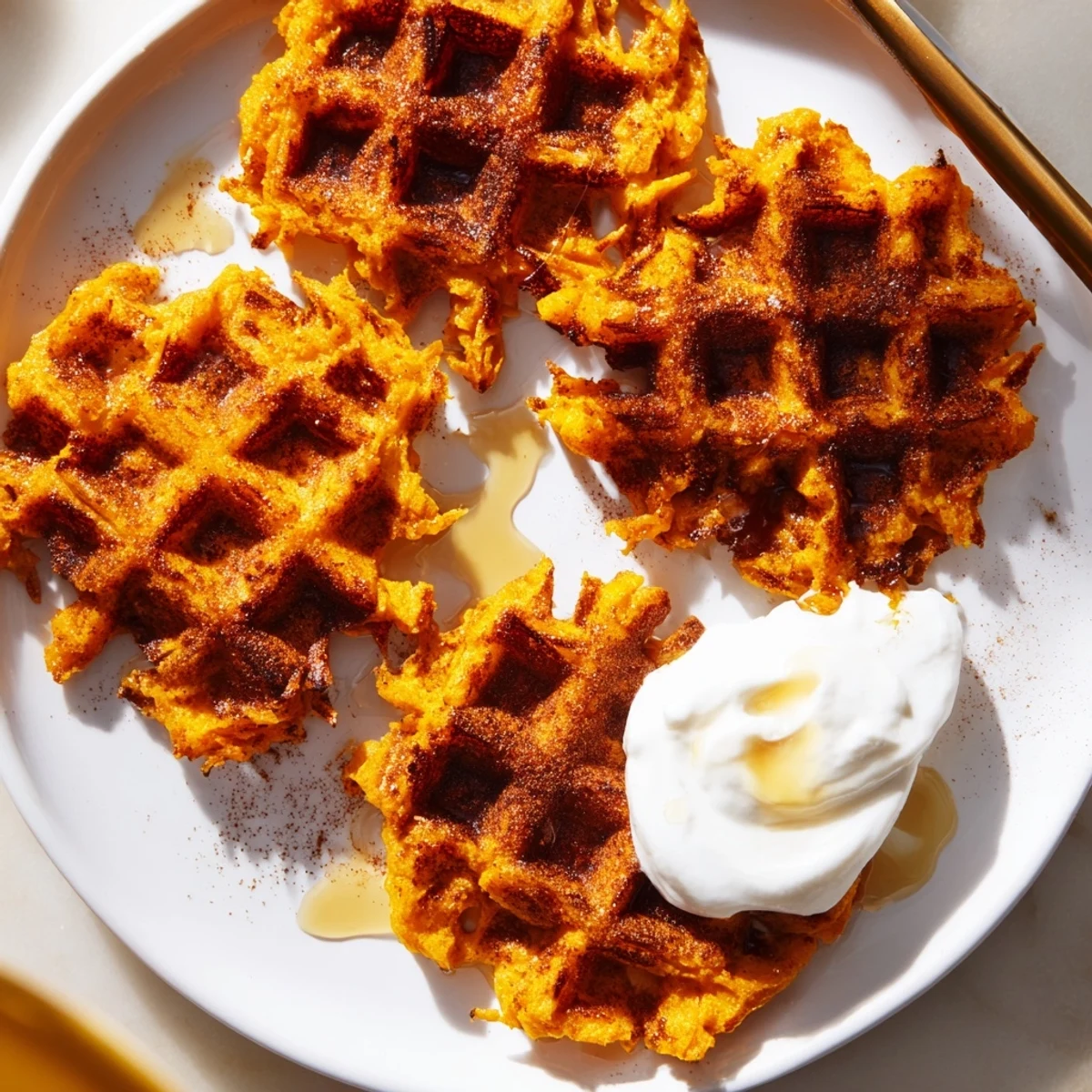 Sweet Potato Waffle Hack