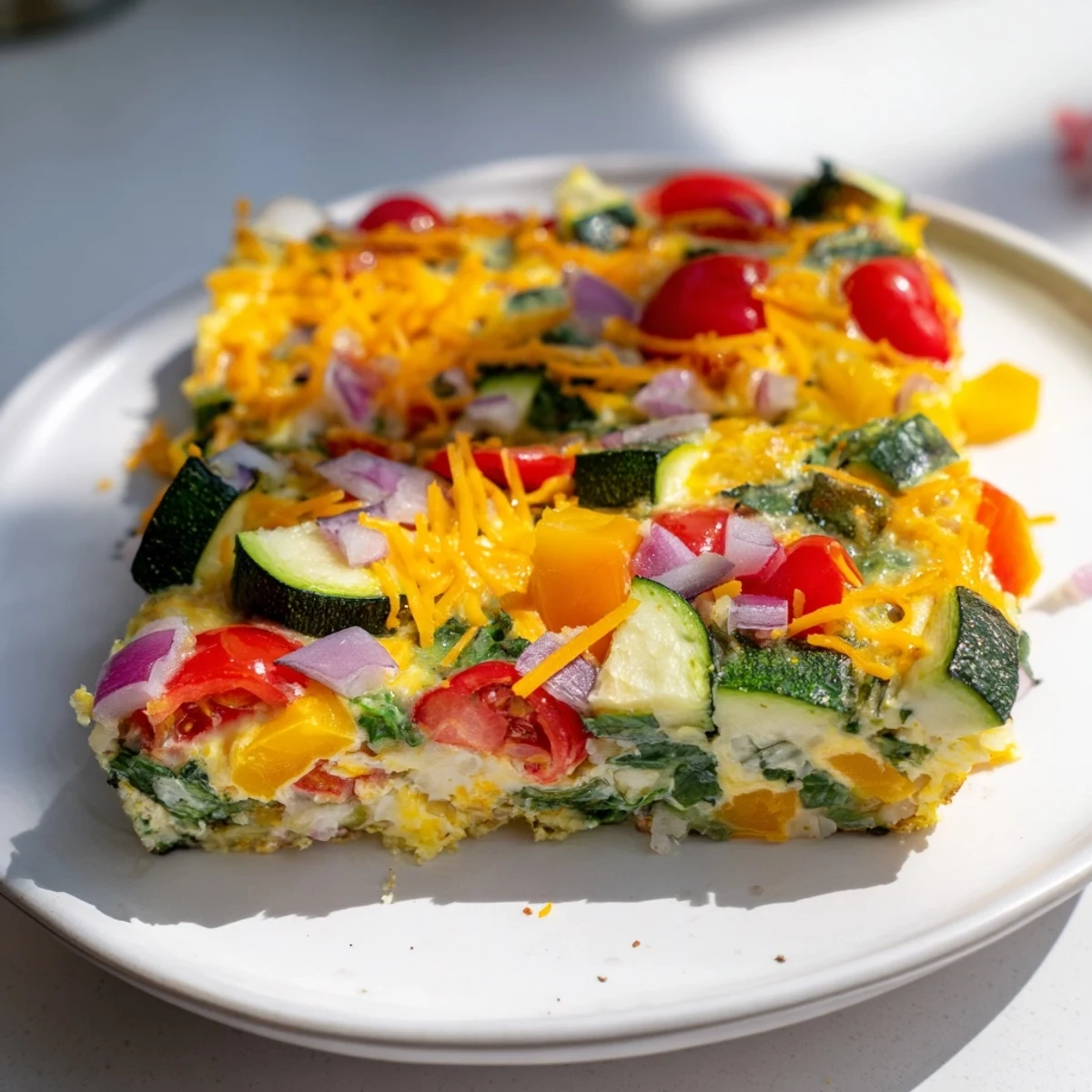 Egg Veggie Sheet Scramble