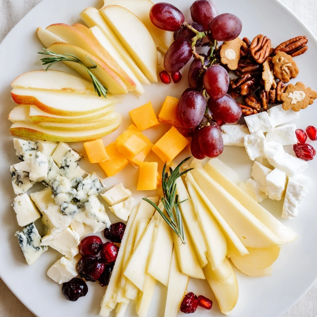 Celebrate the holidays with this visually stunning Winter Wonderland Snack Board, perfect for sharing.