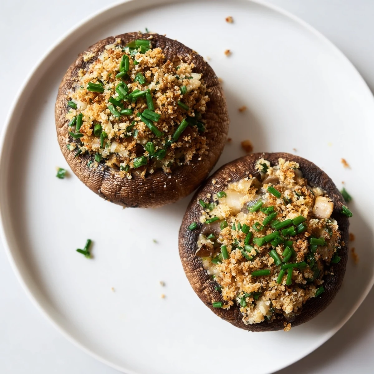Golden-brown Enchanted Forest Mushroom Nibbles, savory and cheesy, perfect as a party appetizer.
