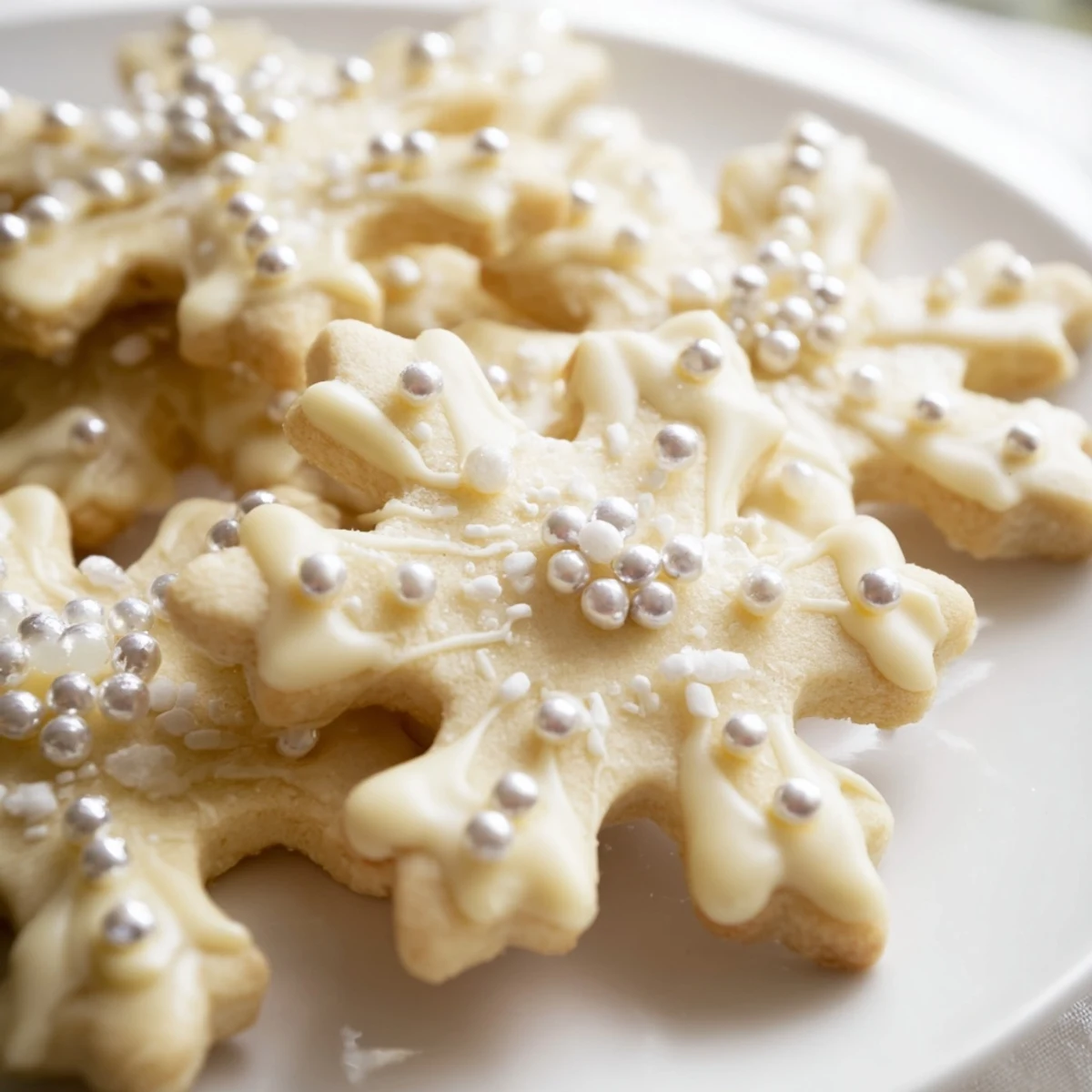Winter Snowflake Platter Delight