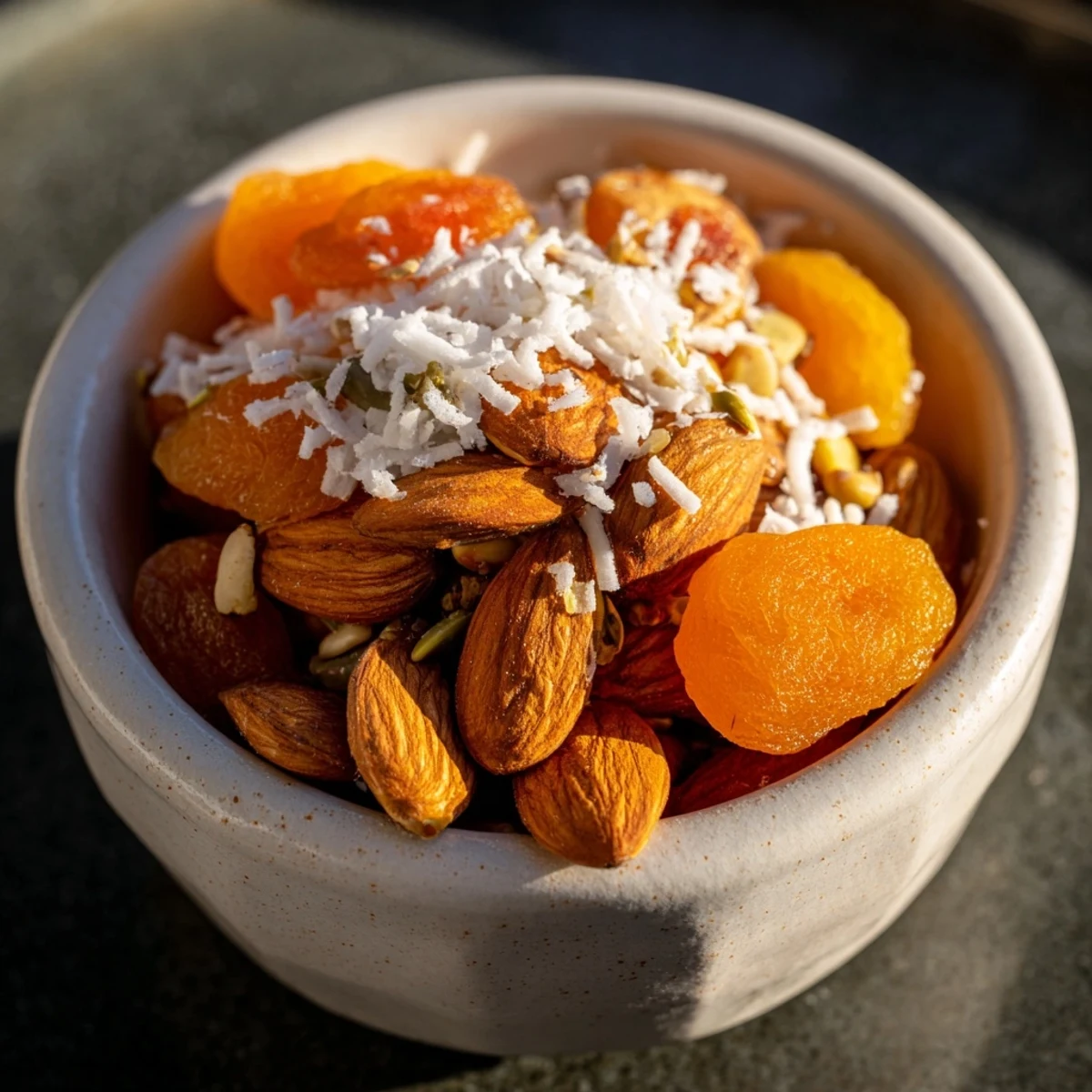 Almonds and Dried Apricots