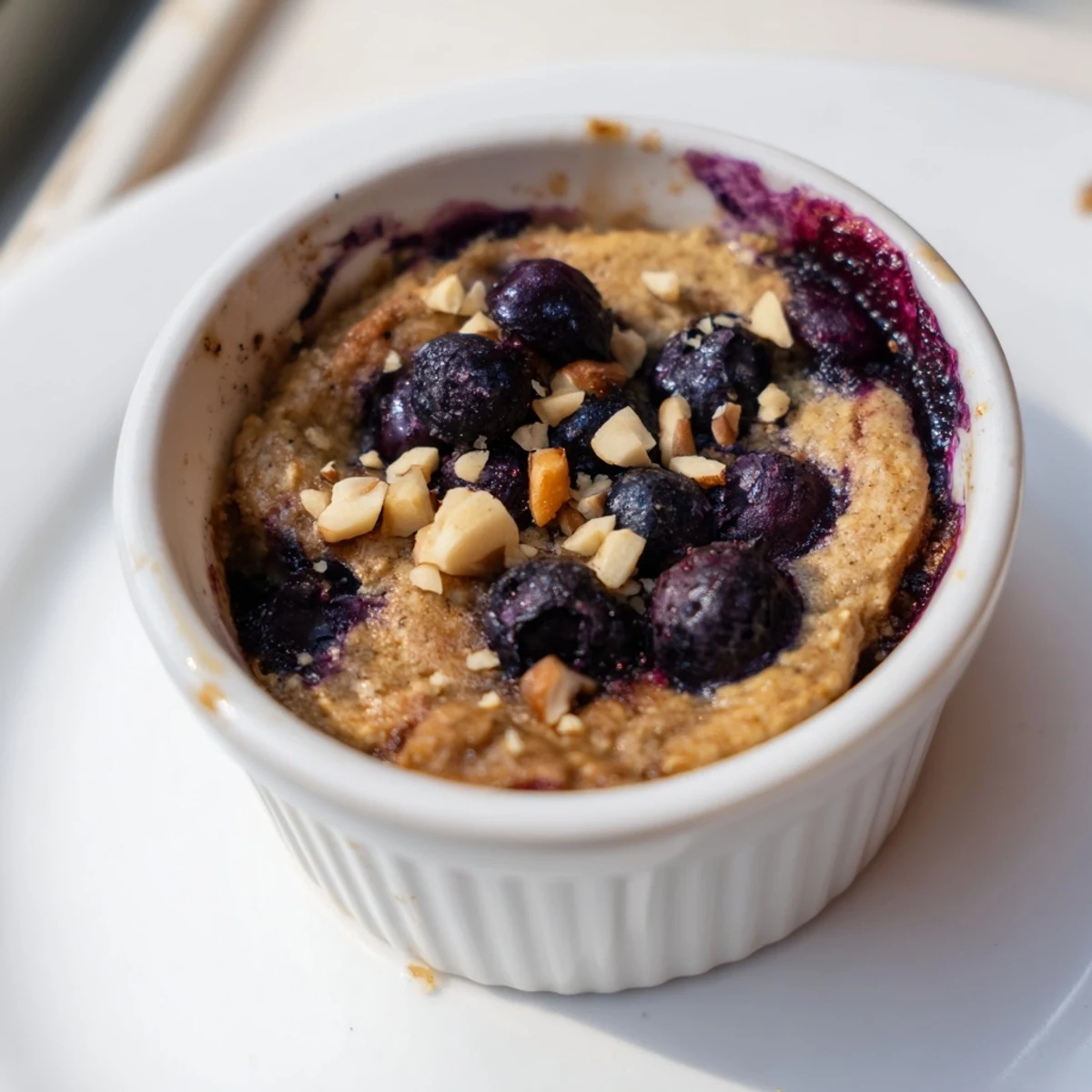 Blueberry Baked Oats
