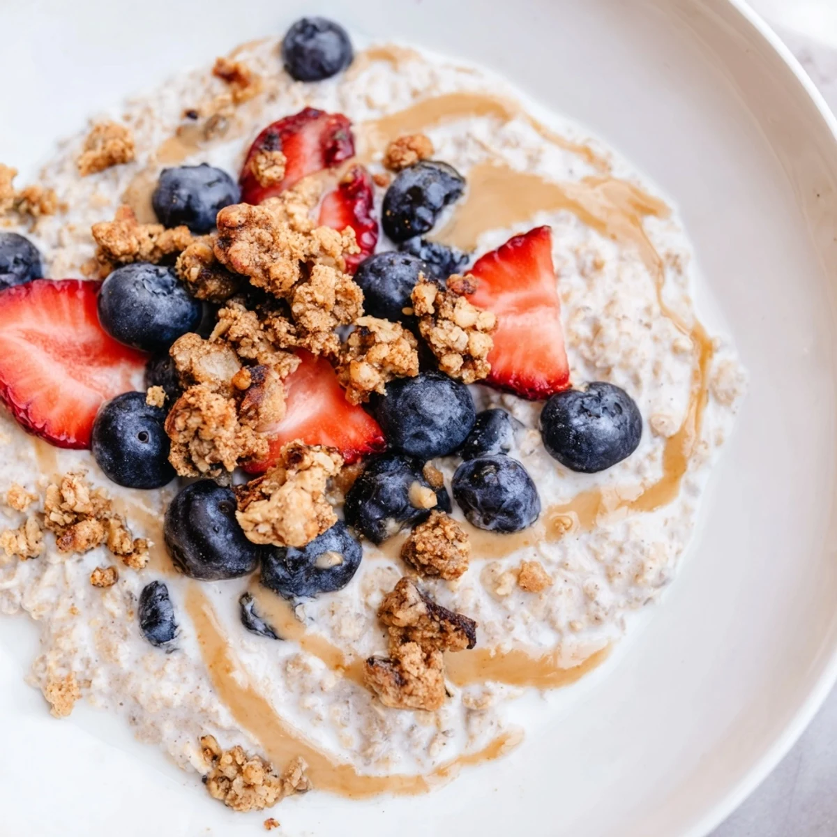 Overnight Oats Espresso Swirl