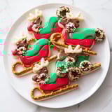 Santas Sleigh Cookie Display