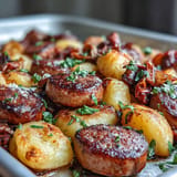 Sheet Pan Gnocchi with Sausage
