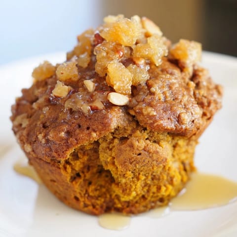 Maple Ginger Pumpkin Muffins