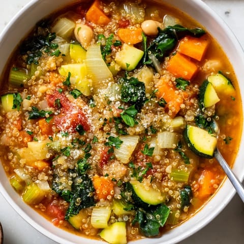 Minestrone Quinoa Winter Greens