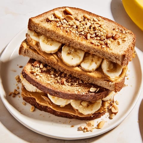 Peanut Butter Banana Sandwich