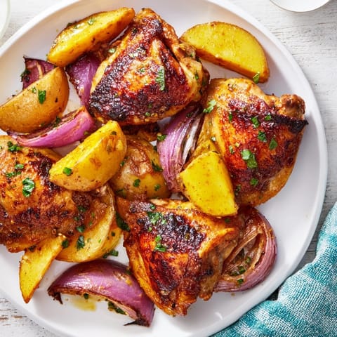 Greek Lemon Chicken Potatoes
