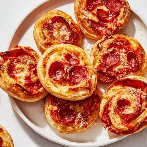 Mini Pepperoni Pizza Pinwheels