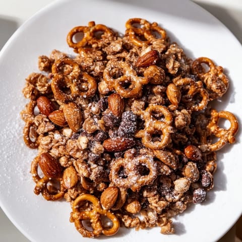 Festive Pine Cone Snack