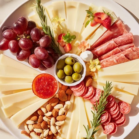 Star-Shaped Appetizer Board