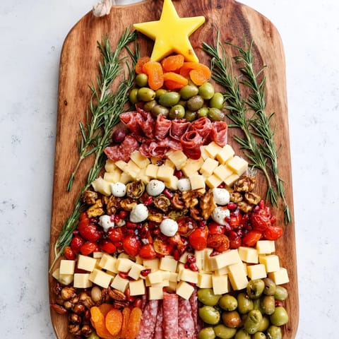 Christmas Tree Charcuterie Board