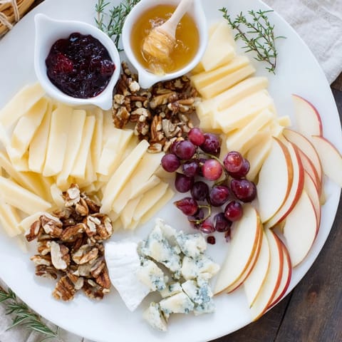 Winter Cabin Cheese Display
