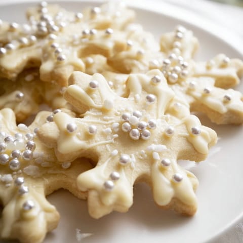 Winter Snowflake Platter Delight