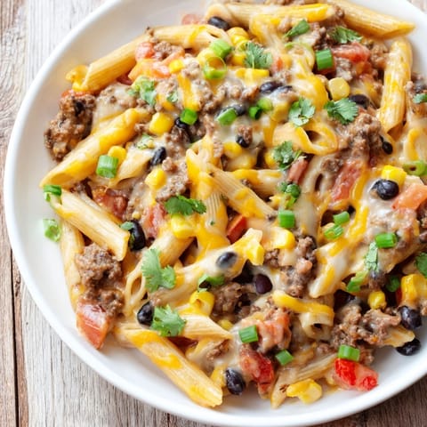 Cheesy Taco Pasta