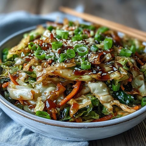 Hot and Sour Cabbage