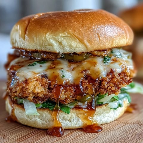 Honey Mustard Chicken Sliders