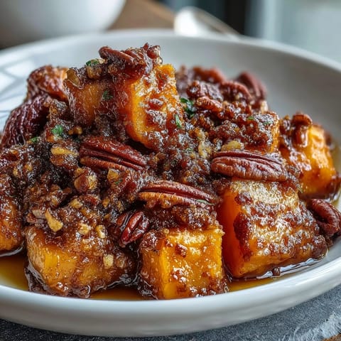 Candied Yams Pecan Streusel