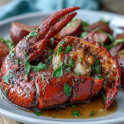A steaming Cajun crawfish boil with corn, potatoes, and spicy Andouille sausage on a newspaper-lined table.