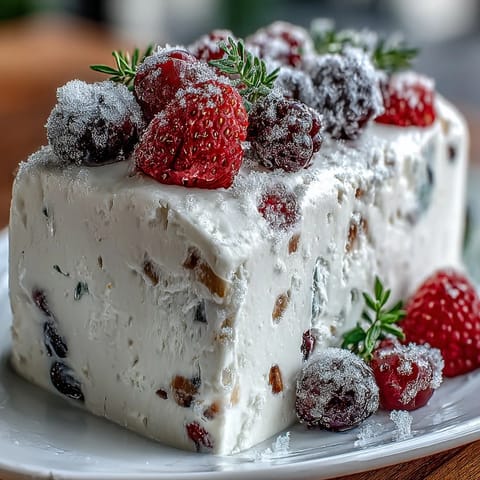 Frozen yogurt berry bark with creamy Greek yogurt and fresh mixed berries, a healthy summer snack perfect for kids.  