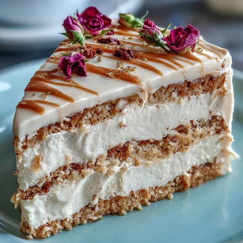 Elegant graduation cake with delicate edible flowers and shimmering gold leaf accents.