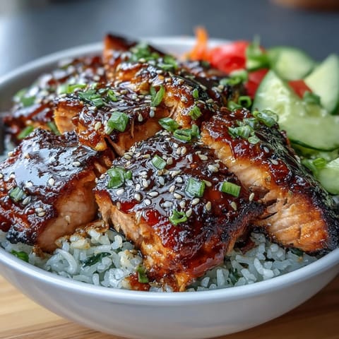15-Minute Teriyaki Salmon Bowl