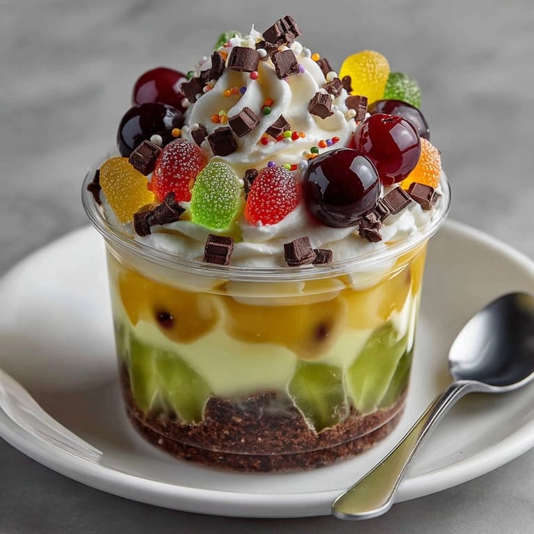 Chilled sugar-free Witch&amp;rsquo;s Brew Jello Cups glistens: a perfect Halloween dessert, light and fun.