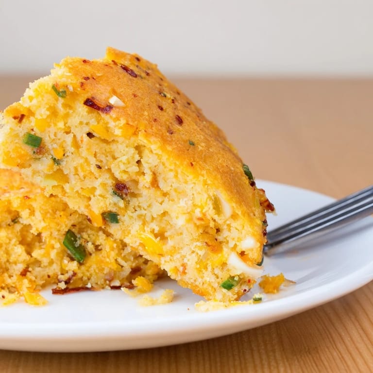 Savory pumpkin pancake scones infused with spicy garlic and chili flavors, ideal snack.  