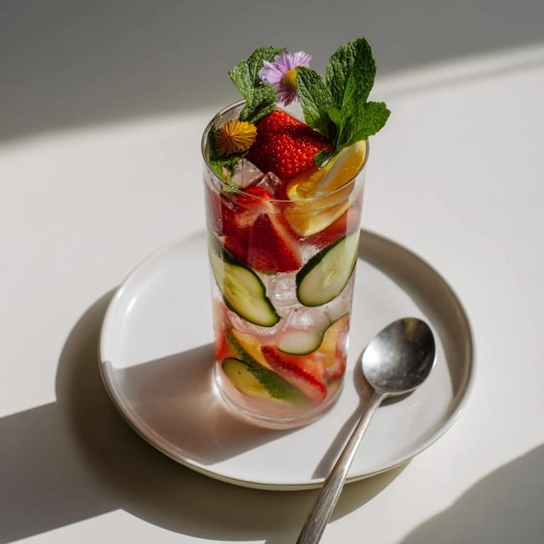 Deliciously hydrating mocktails garnished with mint and citrus for a flavorful twist.