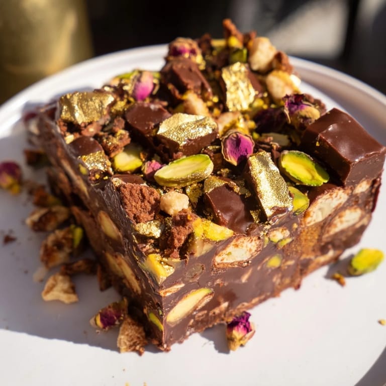 Indulge in rich chocolate bar inspired creations, layered with spiced date caramel.