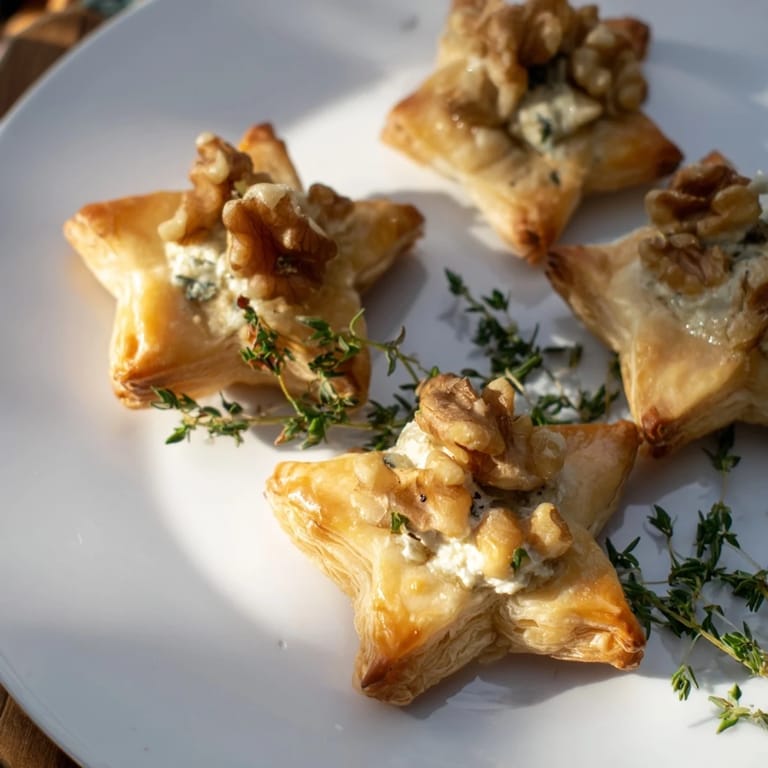 Vibrant Starry Night New Years Appetizers, a visually appealing assortment perfect for a New Year's Eve celebration.