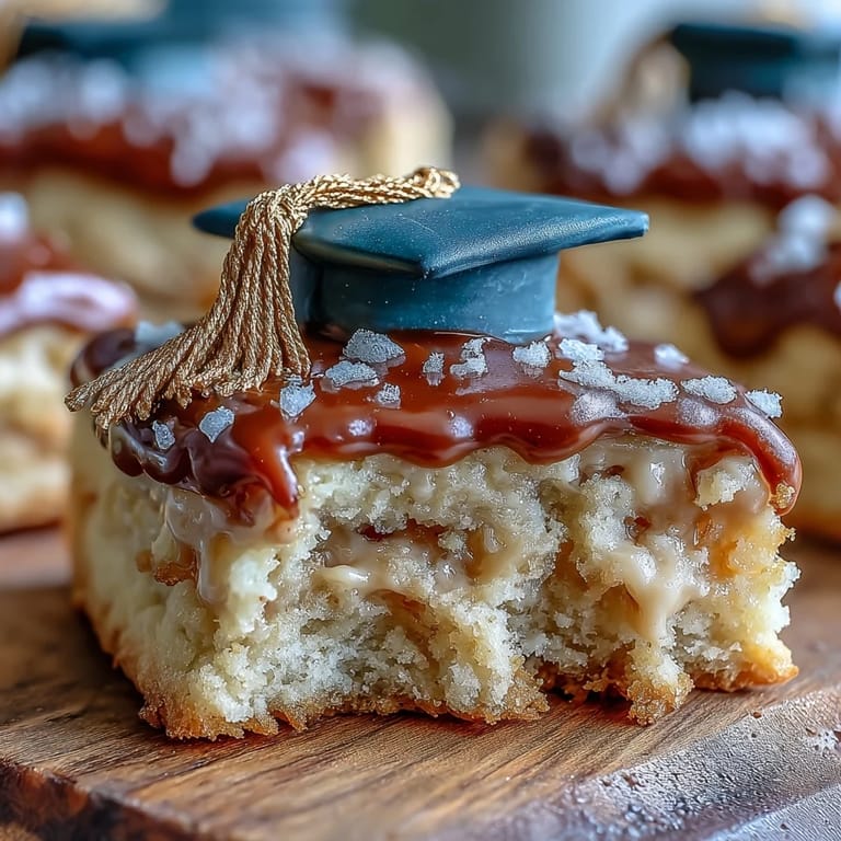 Festive graduation cookies featuring diploma and cap shapes, hand-decorated with glossy royal icing and edible gold accents to honor a special milestone.